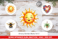 Groovy Garden Mama Wind Spinner Product Image 1