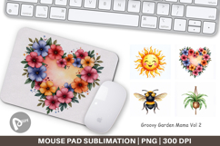 Groovy Garden Mama Mouse Pad Product Image 1