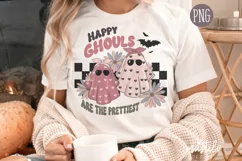 Groovy Ghouls Halloween Sublimation Png by Mastilo Designs