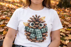 Gingham Autumn Flora Sublimation Product Image 3