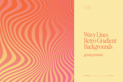 Retro Groovy Gradient Backgrounds Product Image 11
