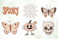Groovy Halloween Clipart Sublimation Product Image 9
