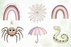 Groovy Halloween Clipart Sublimation Product Image 8
