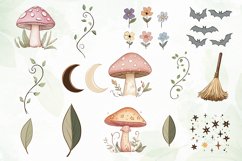 Groovy Halloween Clipart Sublimation Product Image 7