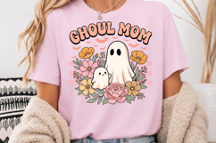 Groovy Halloween Mom PNG, Ghoul Mom Sublimation Design Product Image 4