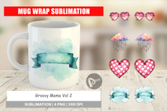 Groovy Mama Vintage Mug Wrap Product Image 1