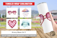 Groovy Mama Vintage Tumbler Product Image 1