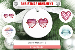 Groovy Mama Vintage Ornament Product Image 1