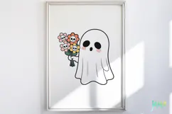 Groovy Pastel Halloween SVG PNG Clipart Product Image 4