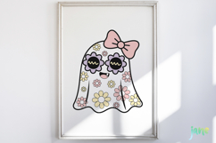 Groovy Pastel Halloween SVG PNG Clipart Bundle Product Image 6