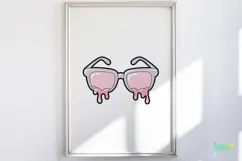 Groovy Pastel Halloween SVG PNG Clipart Product Image 2