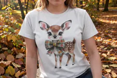 Plaid Woodland Critters Sublimation Product Image 2