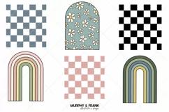 Groovy School Clipart Bundle  Education Clipart 