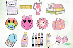 Groovy School Clipart Bundle SVG Product Image 4