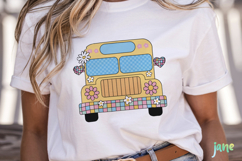 Groovy School Clipart Bundle SVG Product Image 2
