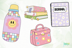 Groovy School Clipart Product Image 1