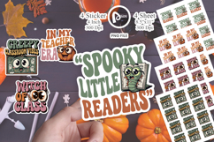 Spooky Teacher Halloween Sticker Product Image 1