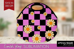 Groovy Lunch Bag - Summer Lunch Bug PNG Sublimation Product Image 1