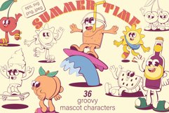 Groovy Summer Mascots Product Image 1