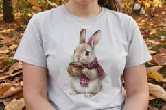 Teacup Autumn Animals Sublimation Product Image 4
