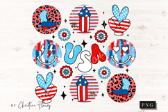 Retro America PNG | 4th Of July PNG Product Image 4