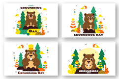 10 Happy Groundhog Day Illustration Product Image 2