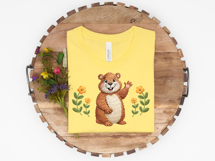 Embroidered Groundhog | Groundhog Day | SVG Product Image 3