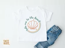 Take me to the beach SVG cut file - Retro summer svg Product Image 2
