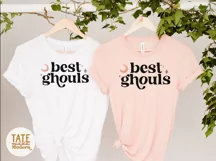 best ghouls SVG cut file - Retro mama and me halloween svg Product Image 2