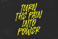 Grous Hiraco Solid Paint Brush Display Font Product Image 2