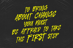 Grous Hiraco Solid Paint Brush Display Font Product Image 3