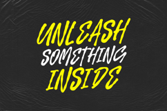 Grous Hiraco Solid Paint Brush Display Font Product Image 4