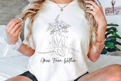 Grow From Within SVG, Mother&#039;s Day T-shirt Design Product Image 2
