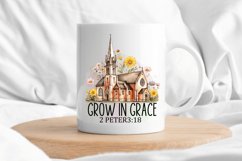 Grow In Grace Sublimation PNG Product Image 3