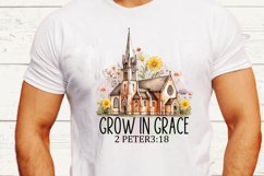 Grow In Grace Sublimation PNG Product Image 2