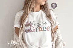 Grow In Grace PNG by Mastilo Designs