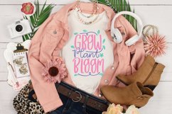 Grow Plant Bloom | Spring SVG Cut File Product Image 1