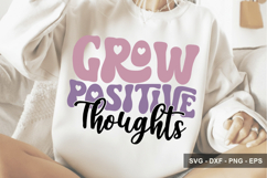 Grow Positive Thoughts - Mental Health Design Product Image 1