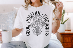 Grow Positive Thoughts SVG Design Product Image 2
