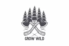 Grow Wild Travel SVG T Shirt Design Product Image 2