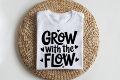 Grow With the Flow SVG | Mental Health SVG Product Image 2