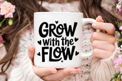 Grow With the Flow SVG | Mental Health SVG Product Image 3