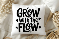 Grow With the Flow SVG | Mental Health SVG Product Image 5