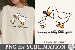 Growing a Silly Little Goose PNG Product Image 1