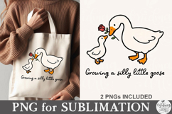 Growing a Silly Little Goose PNG Product Image 2