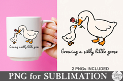 Growing a Silly Little Goose PNG Product Image 3