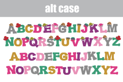 Growing Old Color Font Product Image 7