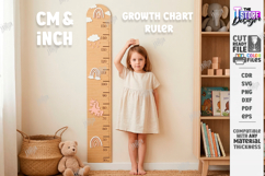 Kids Growth Chart Rulers Laser Cut Bundle | Height Trackers Product Image 2