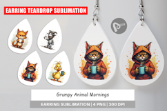 Earring Grumpy Animal Mornings Product Image 1