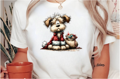 Grumpy Animals Christmas Clipart Product Image 2